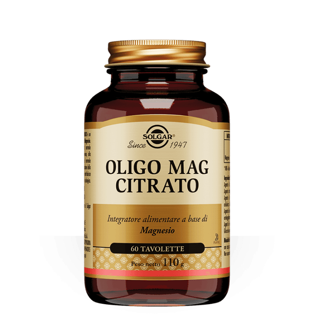 OLIGO MAG CITRATO 60TAV SOLGAR
