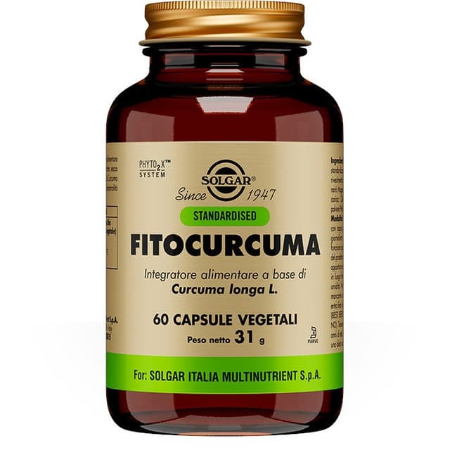 Fitocurcuma – 60 vegetarische Kapseln Solgar