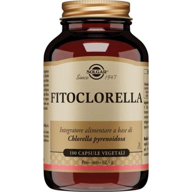 Fitoclorella von Solgar – 100 Kapseln