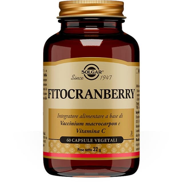 Fitocranberry – 60 pflanzliche Kapseln Solgar