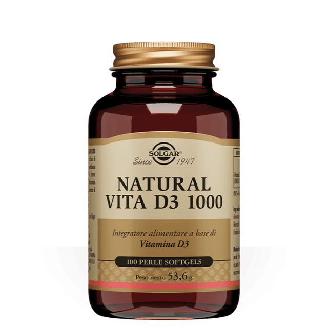 NATURAL VITA D3 1000 100PRL