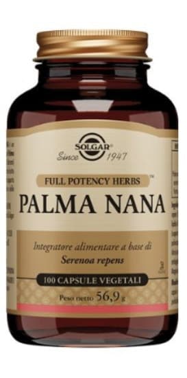 PALMA NANA 100CPS VEG SOLGAR