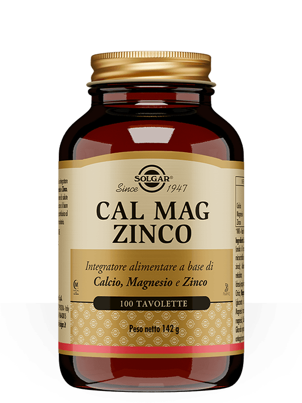 Solgar Cal Mag Zinc – 100 Tabletten
