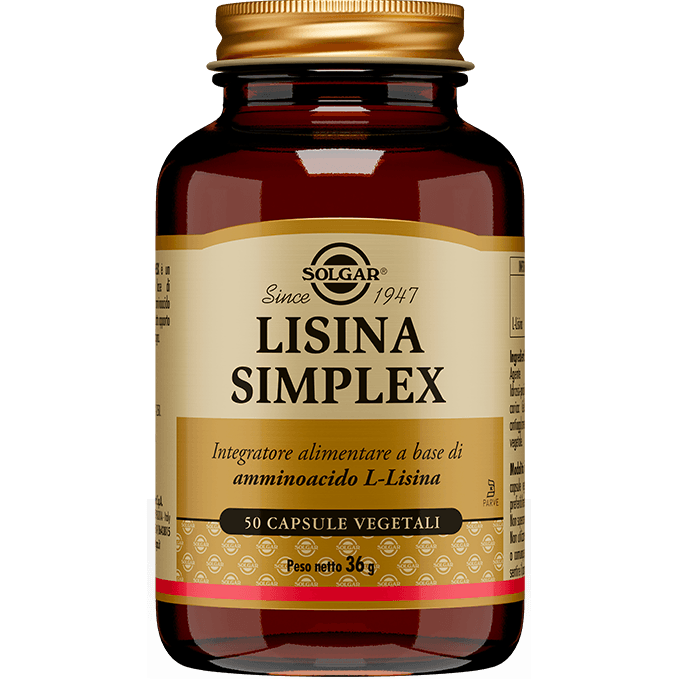 LISINA SIMPLEX 50CPS VEG SOLGAR