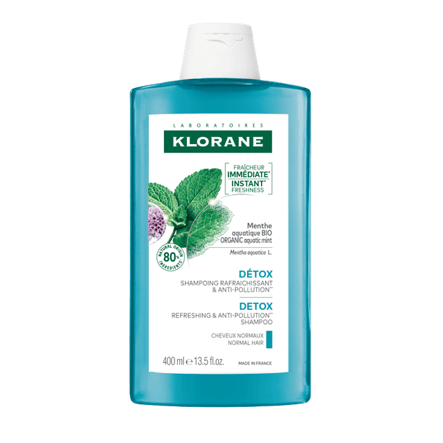 Klorane Shampoo Minze Aqua – 400 ml