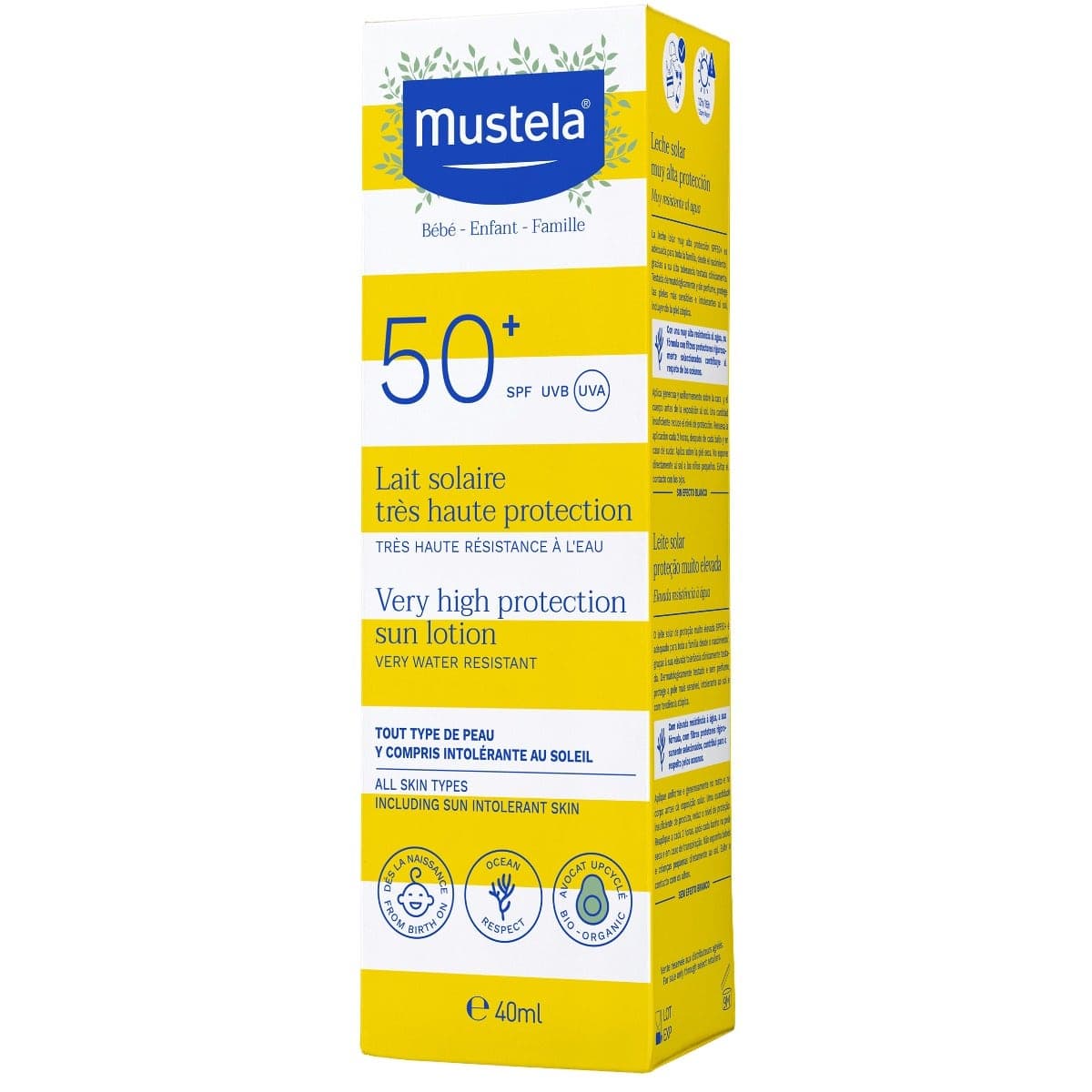 Mustela Sonnenmilch – 40 ml