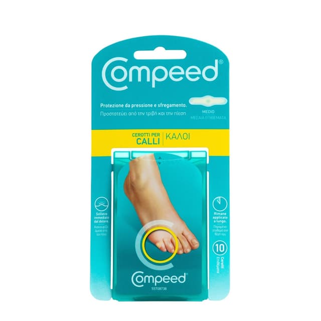 Compeed Blasenpflaster mittlere Hornhaut – 10er Pack