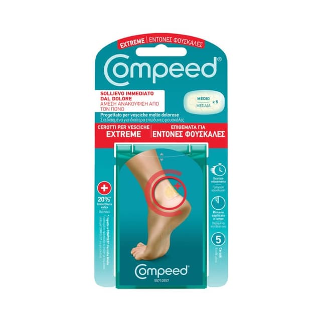 Compeed Extreme Blasenpflaster – 5 Stück