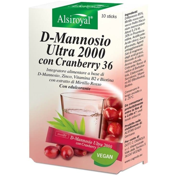 D-Mannosio Ultra 2000 – 10 Beutel
