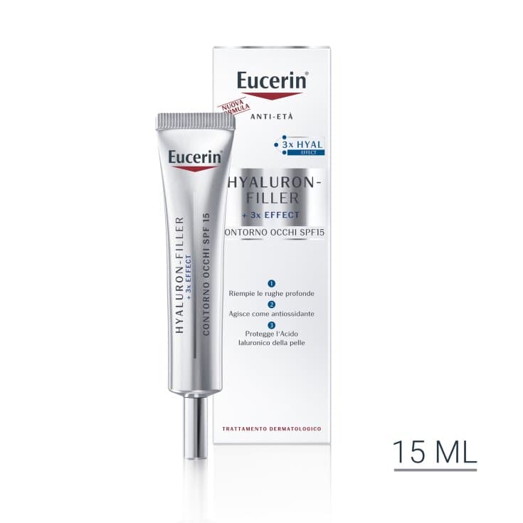 Eucerin Hyalu Fill Augencreme – 15 ml