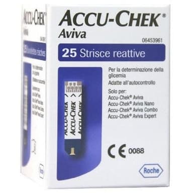 Accu-Chek Aviva – Teststreifen, 25 Stück