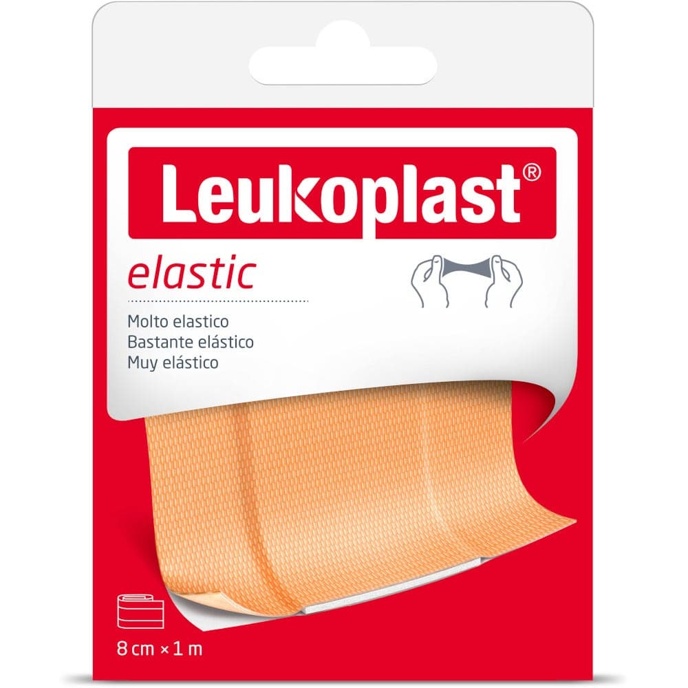 Leukoplast Elastic Verbandklebeband 1 m × 8 cm