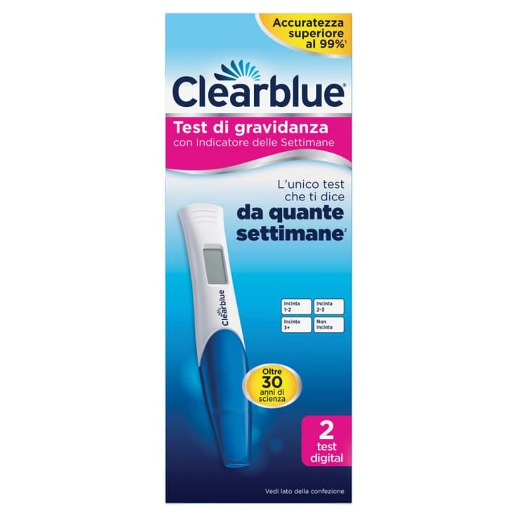 Clearblue Schwangerschaftstest Digitale Anzeige – 2 Tests