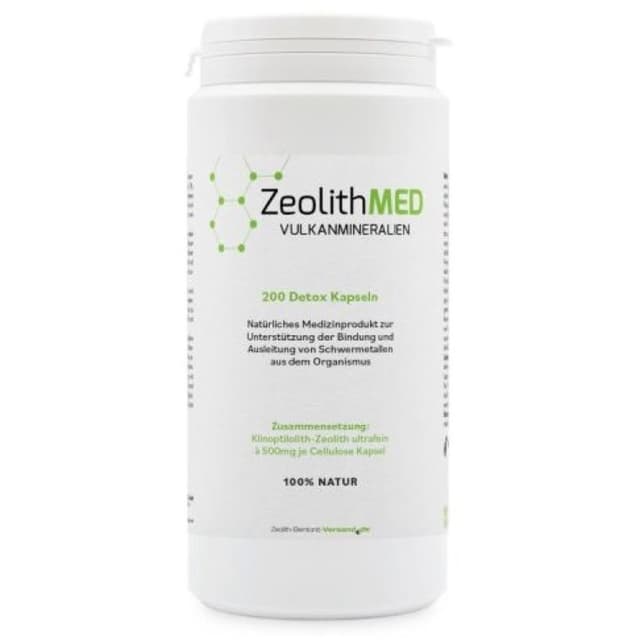 Zeolite Med Detox – 200 Kapseln