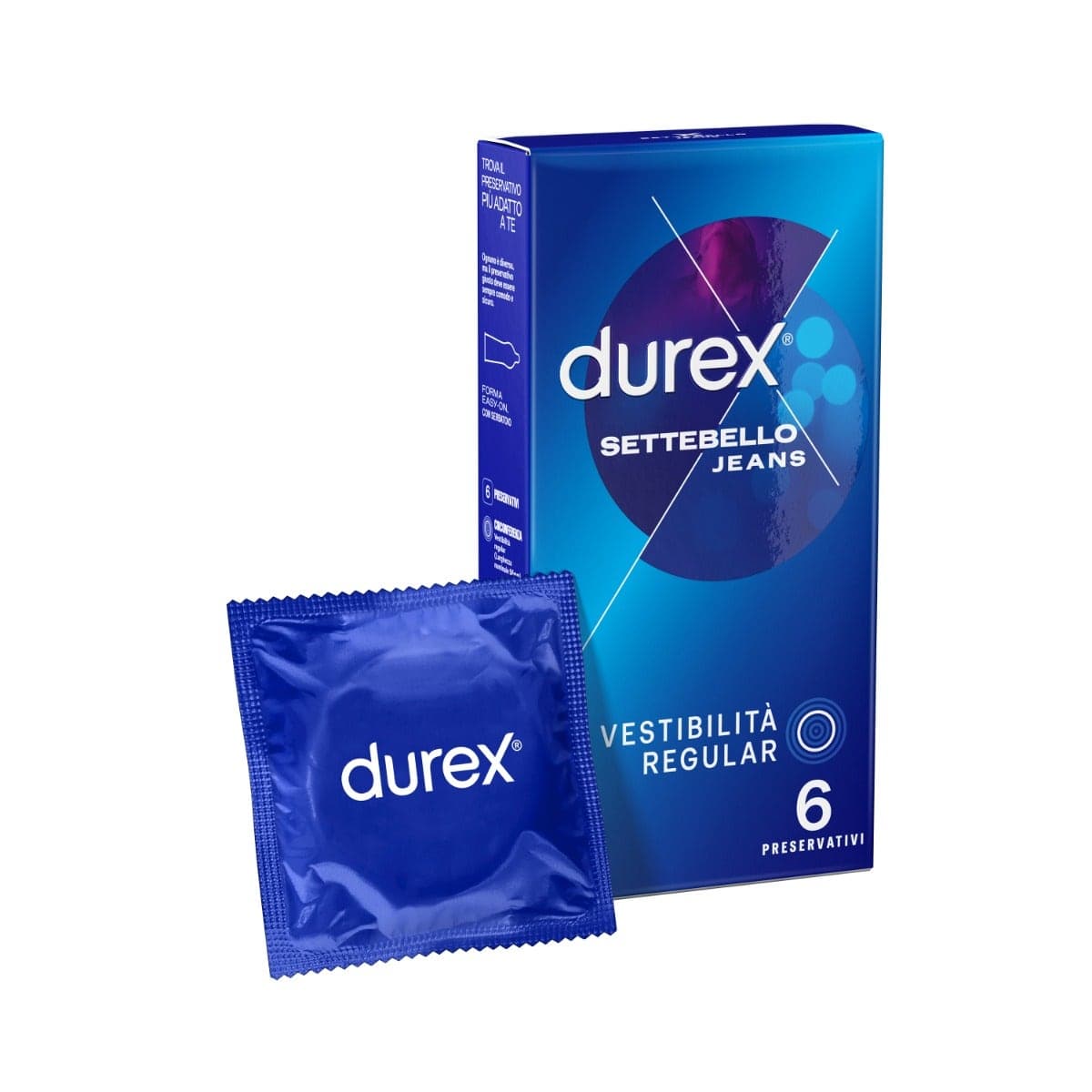 Durex Profil Jeans EasyOn – 6 Kondome