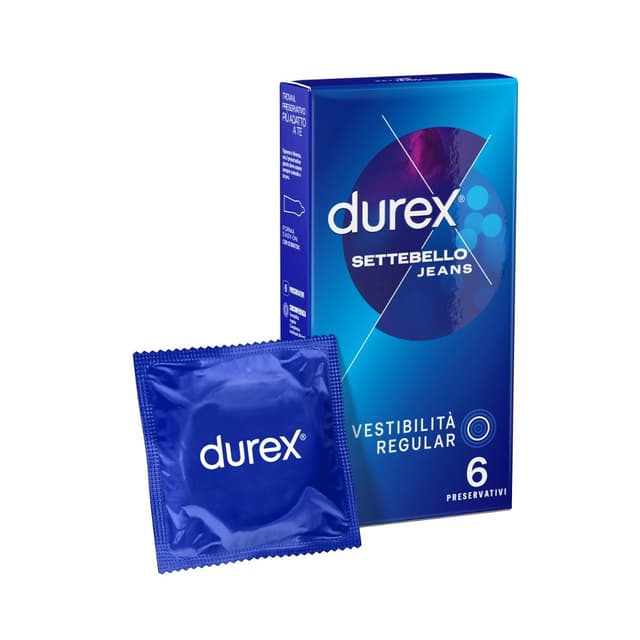 Durex Profil Jeans EasyOn – 6 Kondome