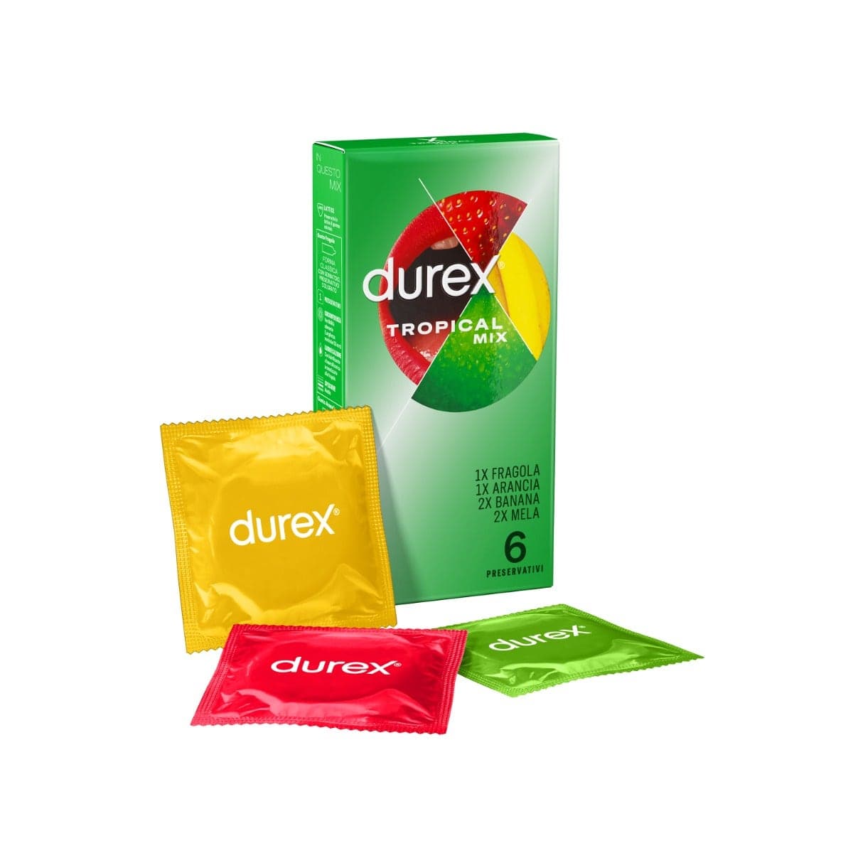 Durex Profil Tropical EasyOn – 6 Stück
