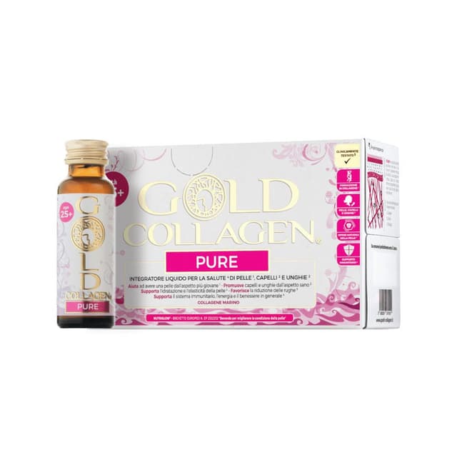 Gold Collagen Pure – 10 x 50 ml Trinkampullen
