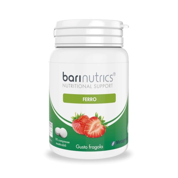 Barinutrics Ferro Fragola – 90 Tabletten