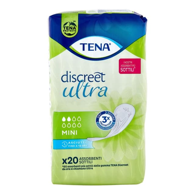 Tena Lady Discreet Mini – Damenhygiene-Einlagen