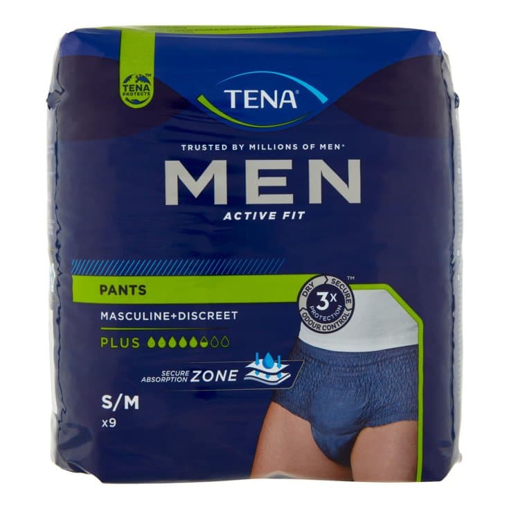 TENA Men Pants Active Fit M – 9 Stück