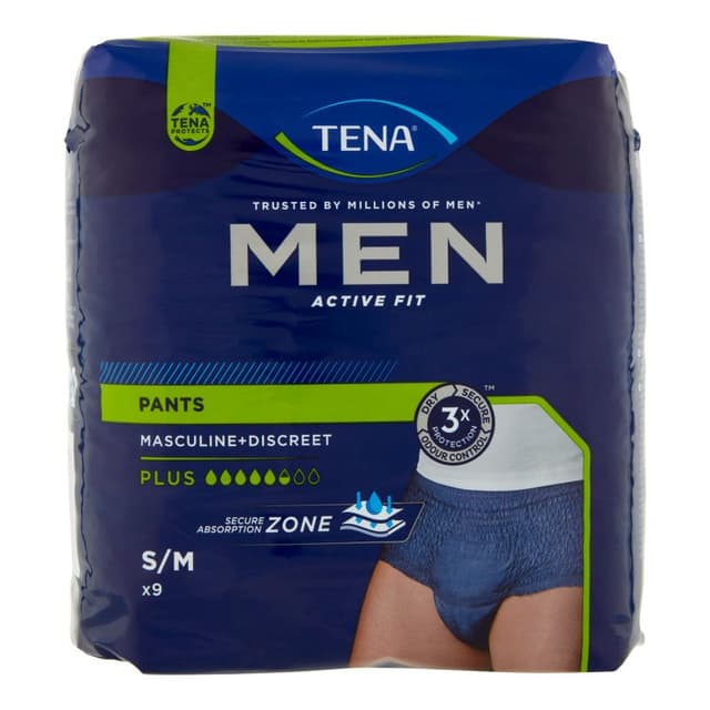 TENA Men Pants Active Fit M – 9 Stück
