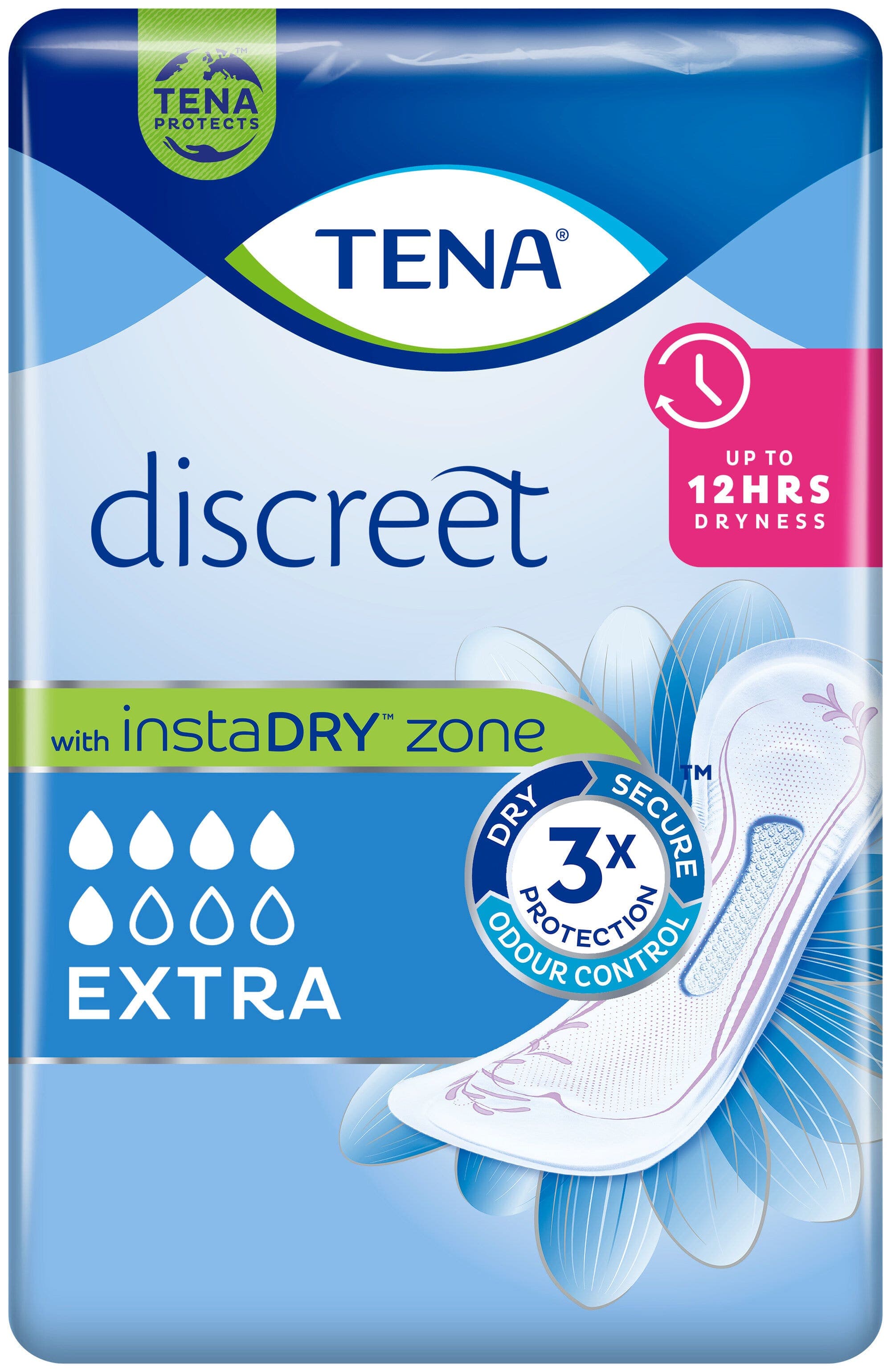 TENA DISCREET EXTRA 10PZ