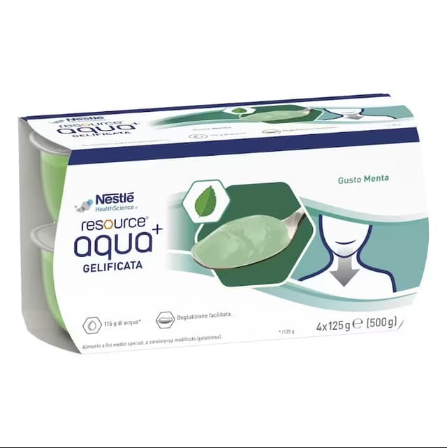 Resource Aqua+ Minze – 4 x 125 g
