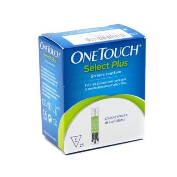 OneTouch Select Plus Teststreifen – 25 Stück