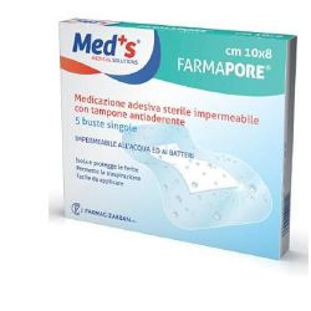 MEDS Pore Medic Ades – 10 × 8 cm, 5 Stück