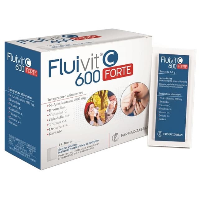 Fluivit C 600 Forte – 14 Beutel