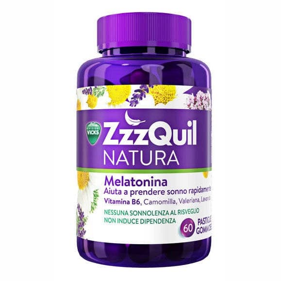 Vicks ZzzQuil Natura – 60 Pastillen zum Einschlafen