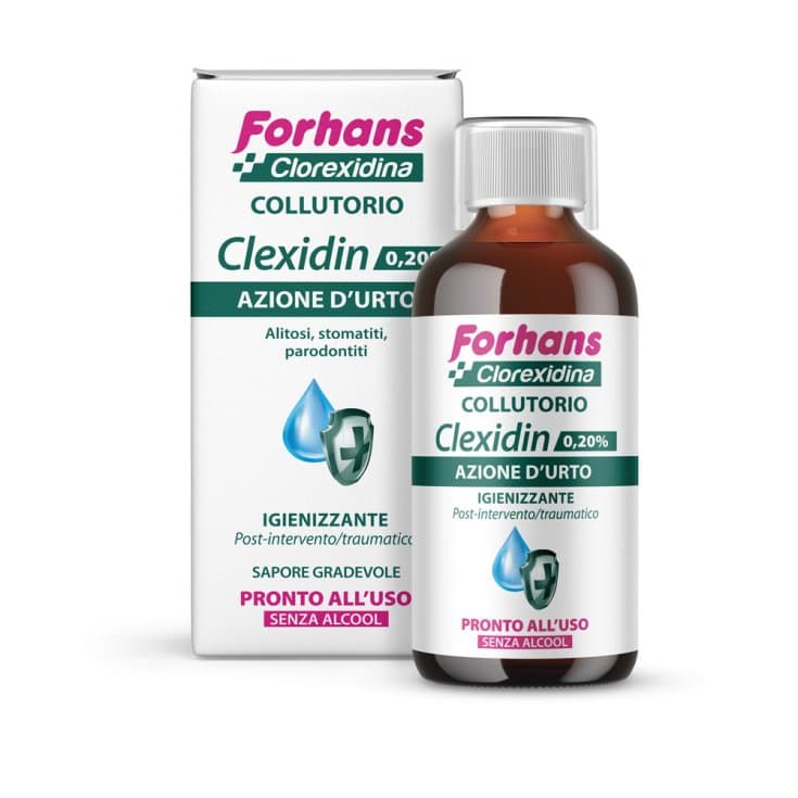 Forhans Clexidin Mundspülung 0,20% – 200 ml