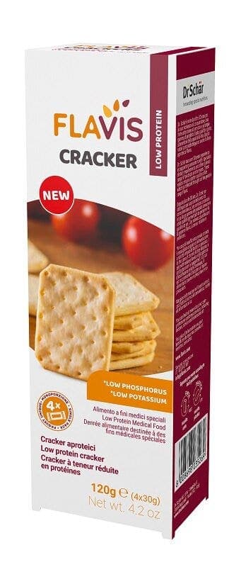 Flavis Cracker – 120 g Packung