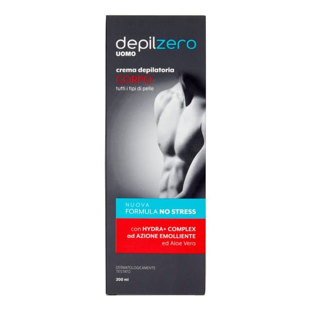 Depilzero Crema Corpo Uomo – 200 ml Creme