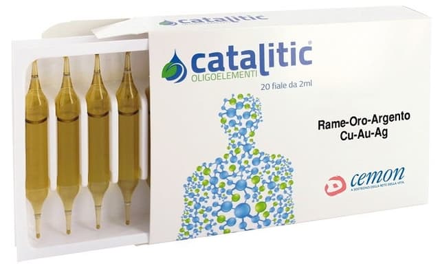 Catalitic Rame/Oro/Argento – 20 Ampullen