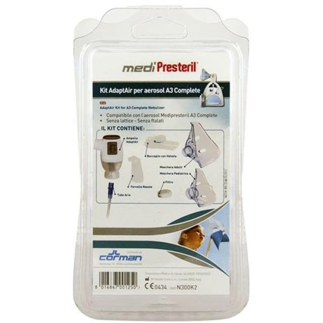 Medipresteril Zerstäuber-Set Adapter