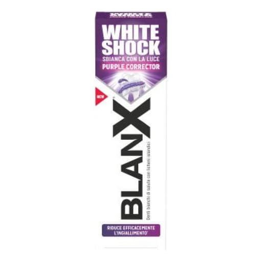 BLANX White Shock Purple Zahnpasta – Tube