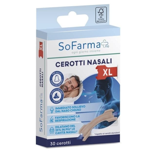 Nasenpflaster XL – 30 Stück