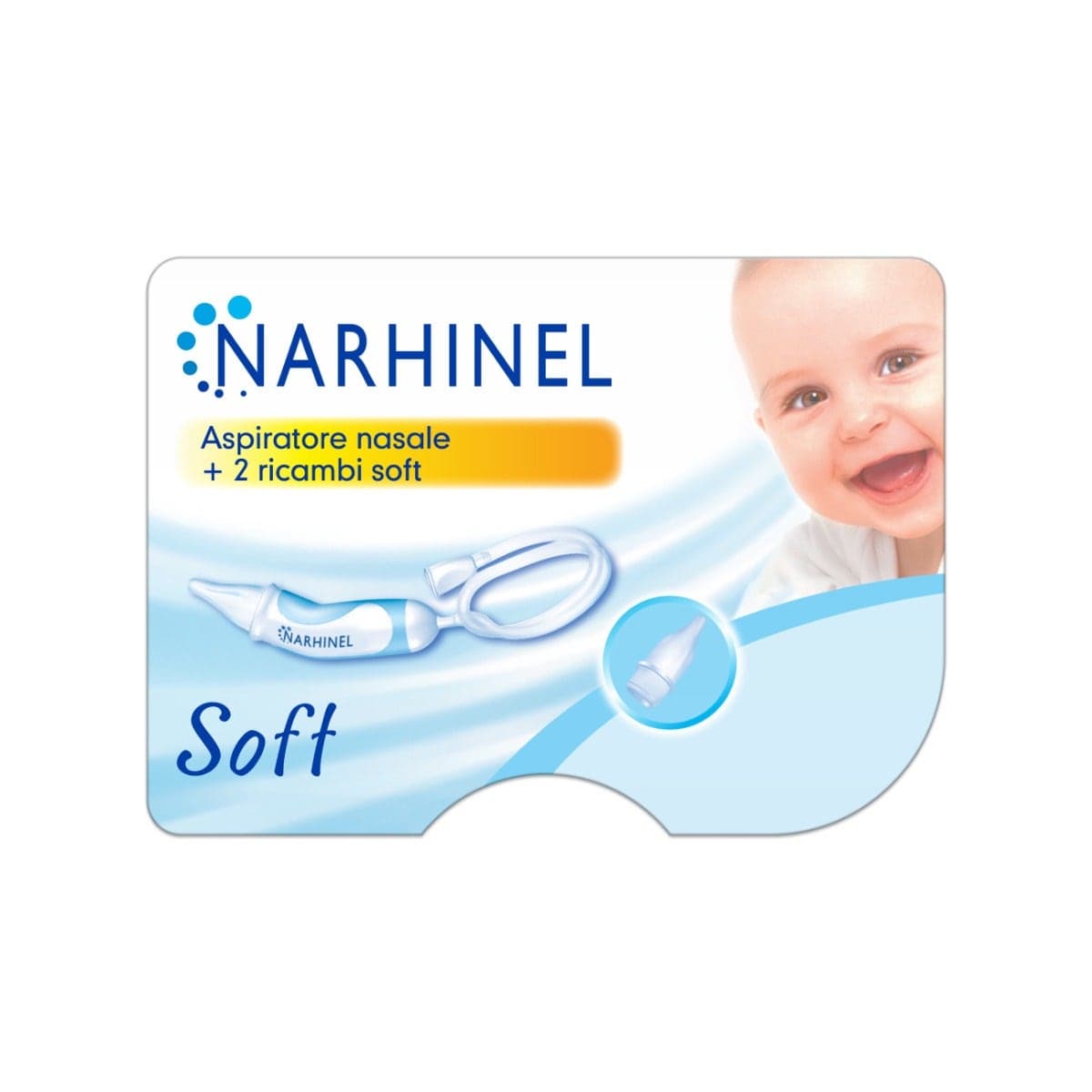 Narhinel Aspirator Nasale Soft + 2 Nachfüllpackungen