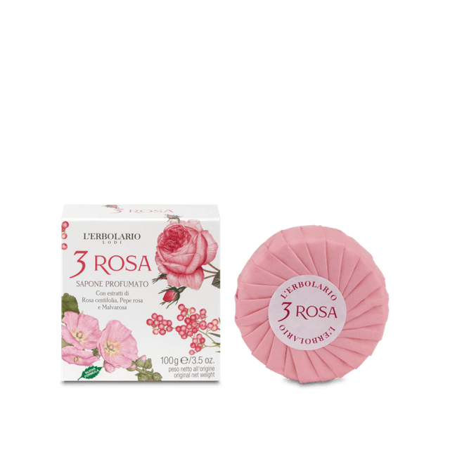 Erbolario Tre Rose Seife – 100 g