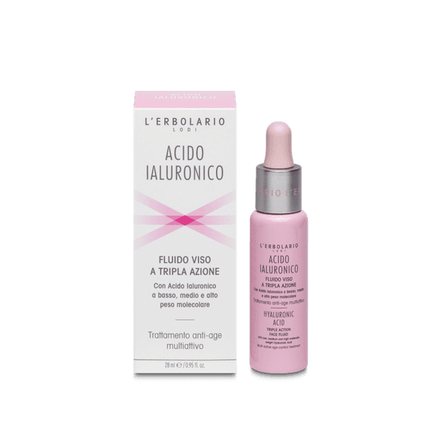 Erbolario Fluid Hyaluronsäure Triple Action – 30 ml