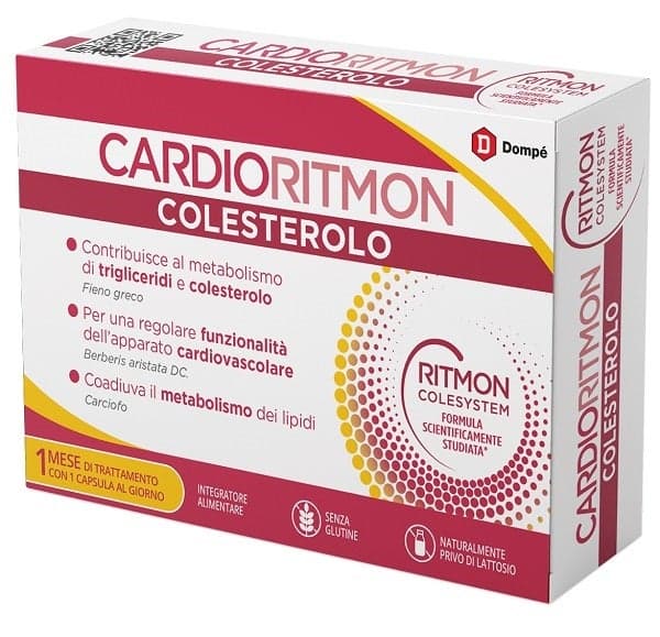 Cardioritmon Colesterolo – 30 Kapseln