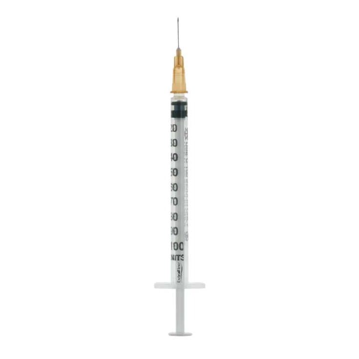 Insulinspritze 1 ml – 26G Kanüle, 1er Pack