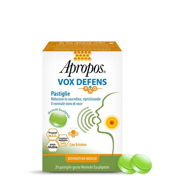 Apropos Vox Def Pro Menthol-Eukalyptus – 20 Stück