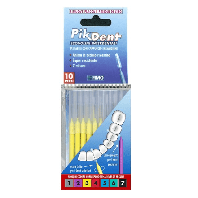 Pikdent Zahnseide – 10 Stück, Größe 3