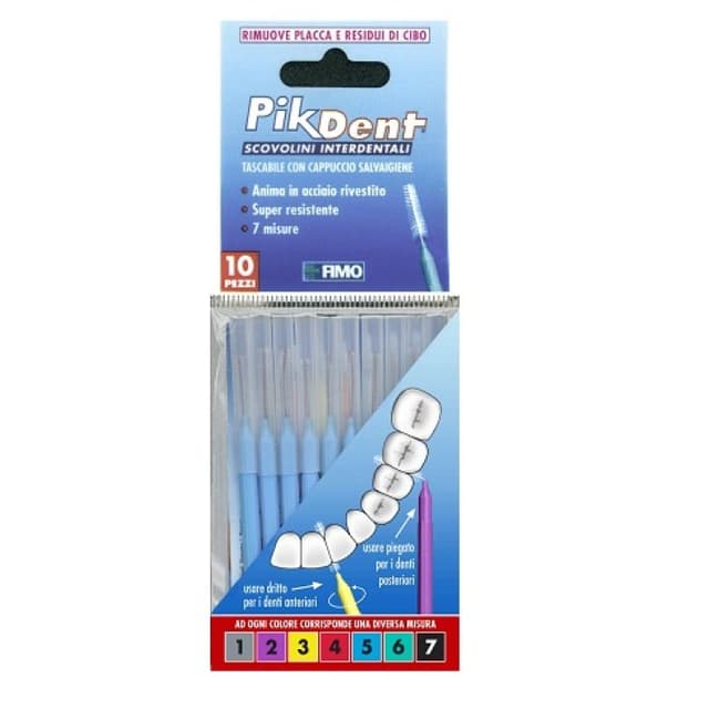 Pikdent Zahnseide – 10 Stück, Größe 5