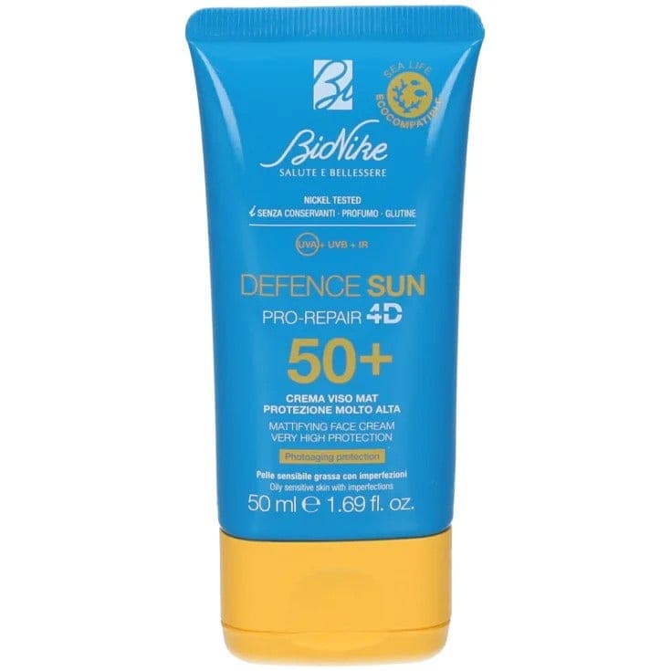Defence Sun 50+ Creme Viso Mat – Mattierungscreme