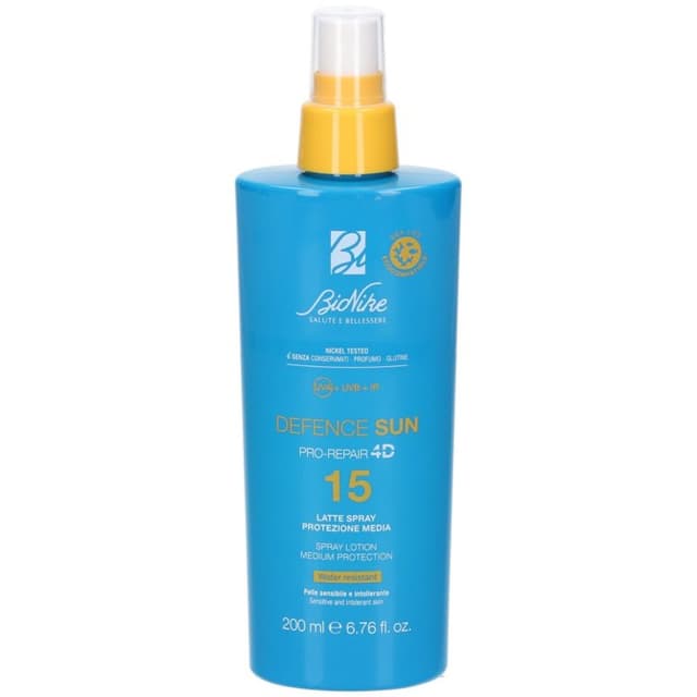 Defence Sun 15 Sonnenschutzmilch – 200 ml Spray