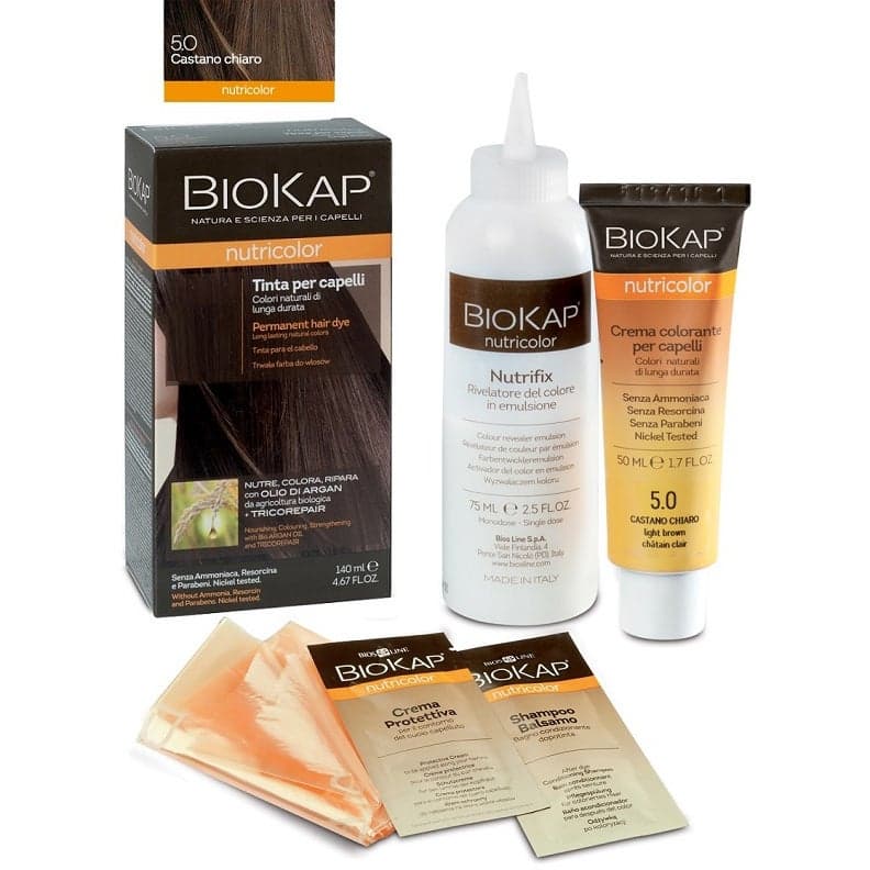 Biokap Nutric 5,0 New – Haarfarbe Kastanienbraun